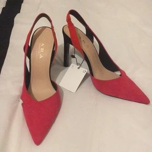Never worn ZARA Red High Heels